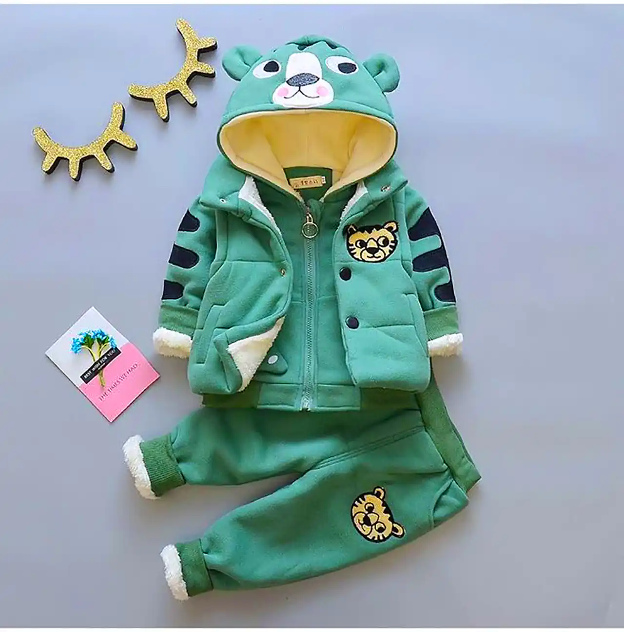 ست دورس و شلوار شیک بچگانه