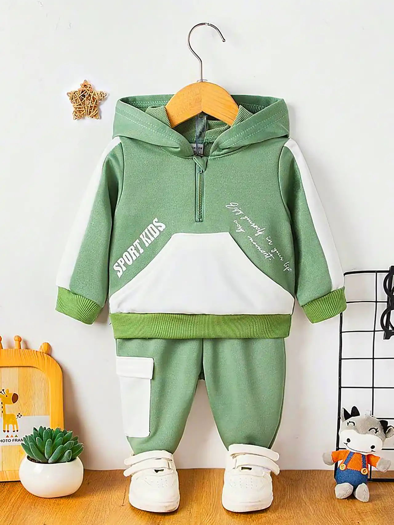 ست دورس و شلوار شیک بچگانه