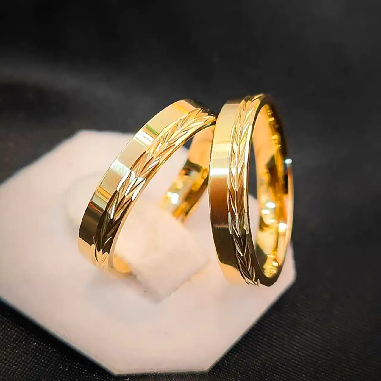 ست حلقه عروس و داماد