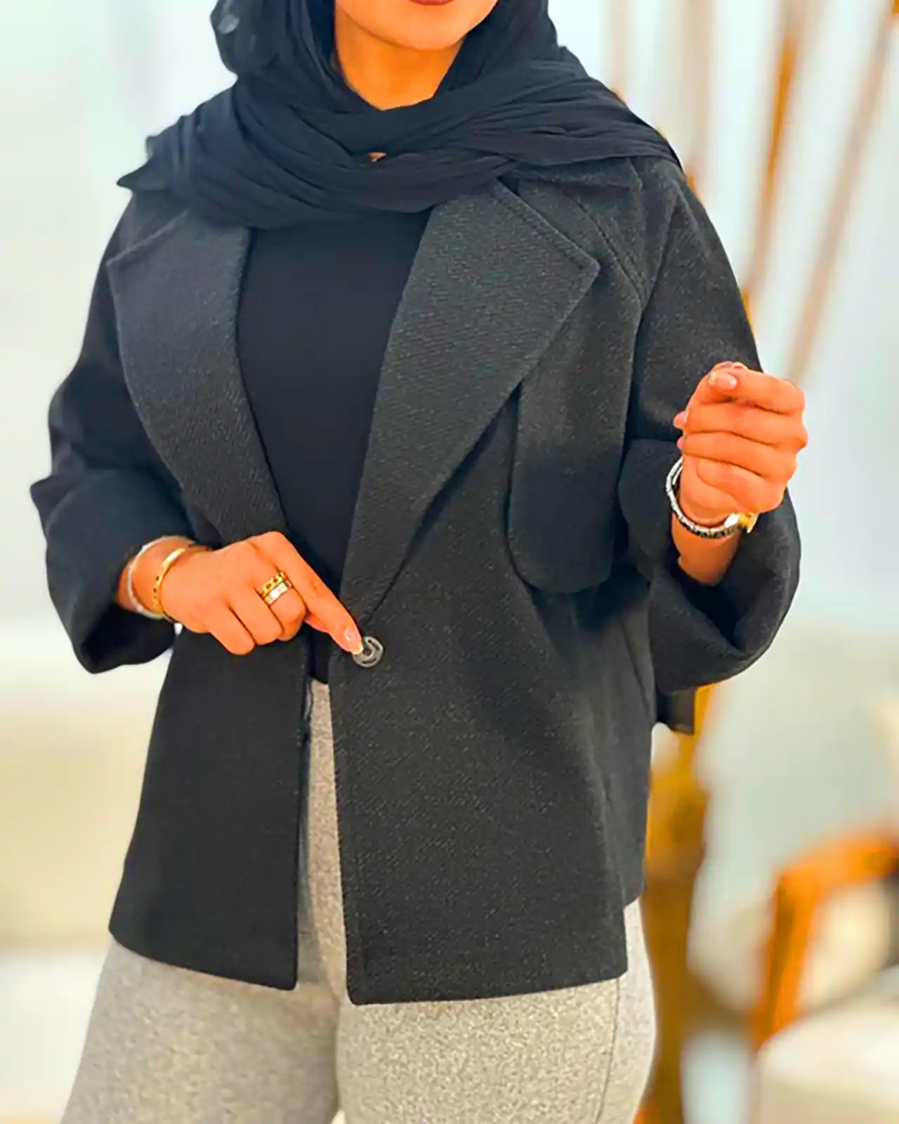 استایل پائیزه با طرح خاص 