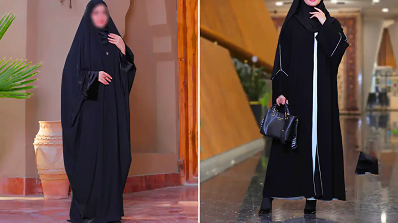 استایل پوشیده با چادر و عبا 