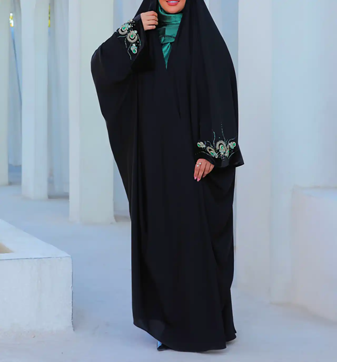 استایل پوشیده با چادر و عبا 