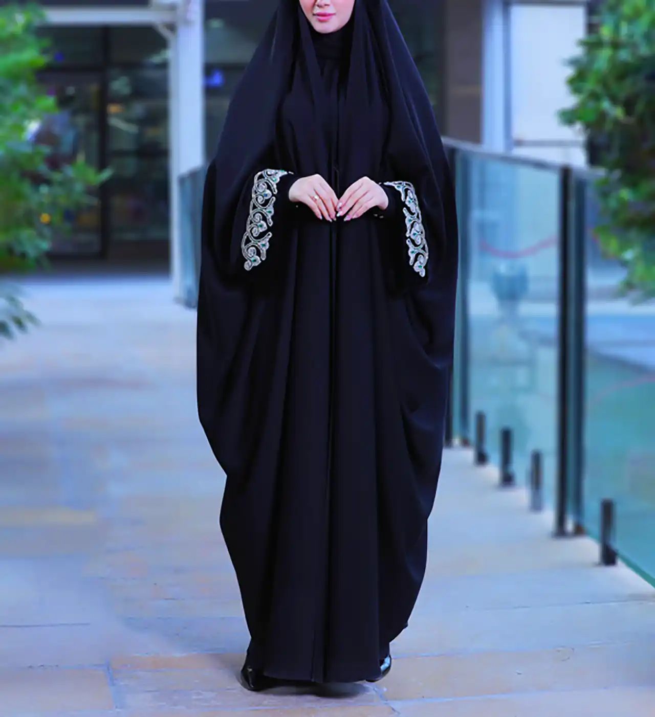 استایل پوشیده با چادر و عبا 