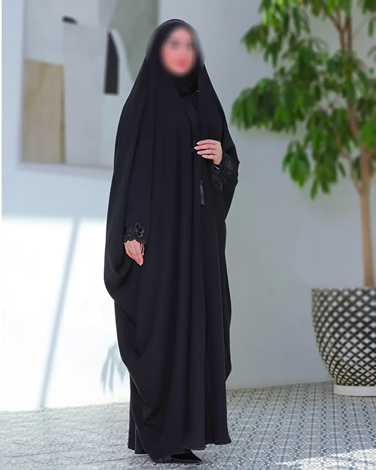 استایل پوشیده با چادر و عبا 