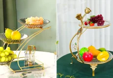 استند میوه فلزی شیک