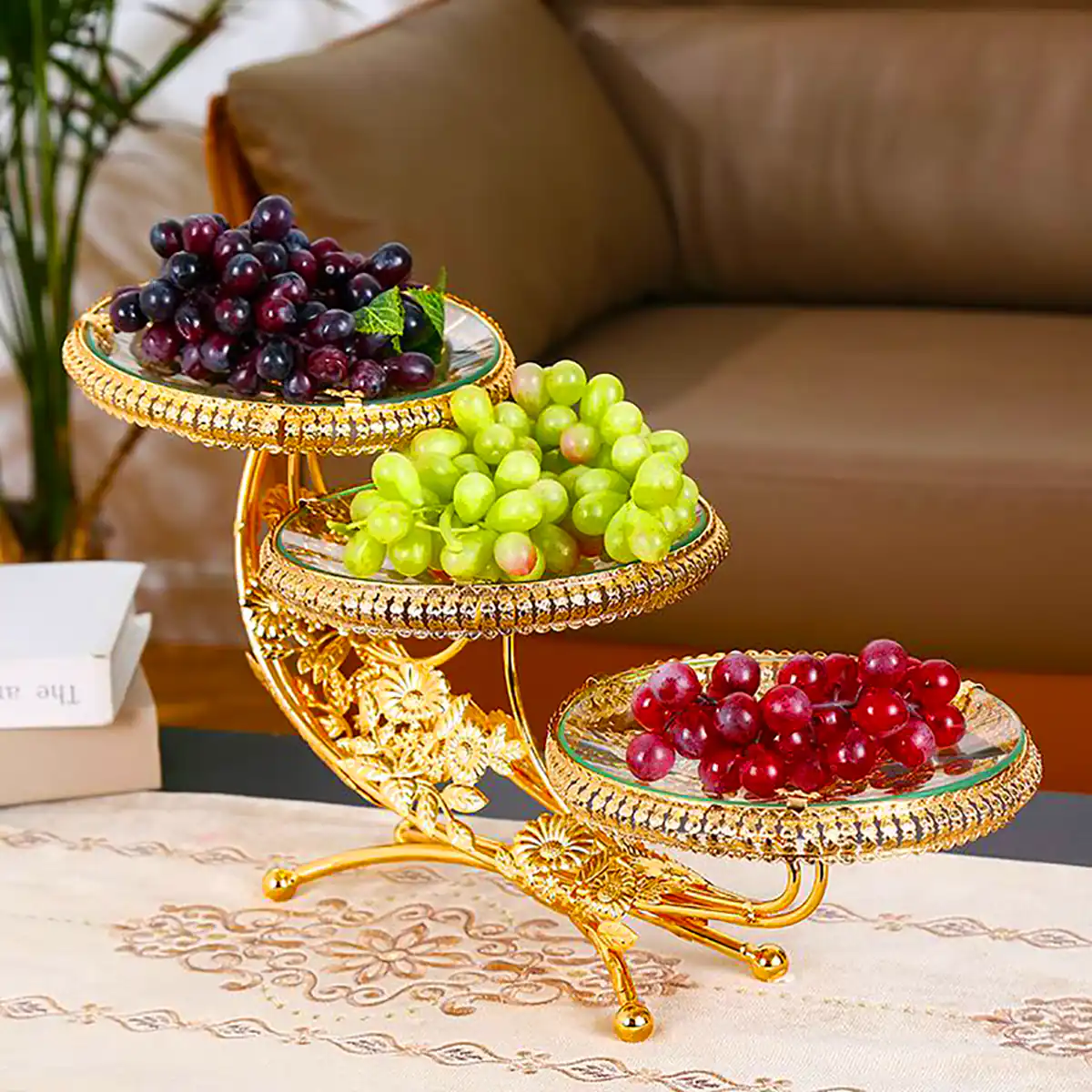 استند میوه فلزی شیک