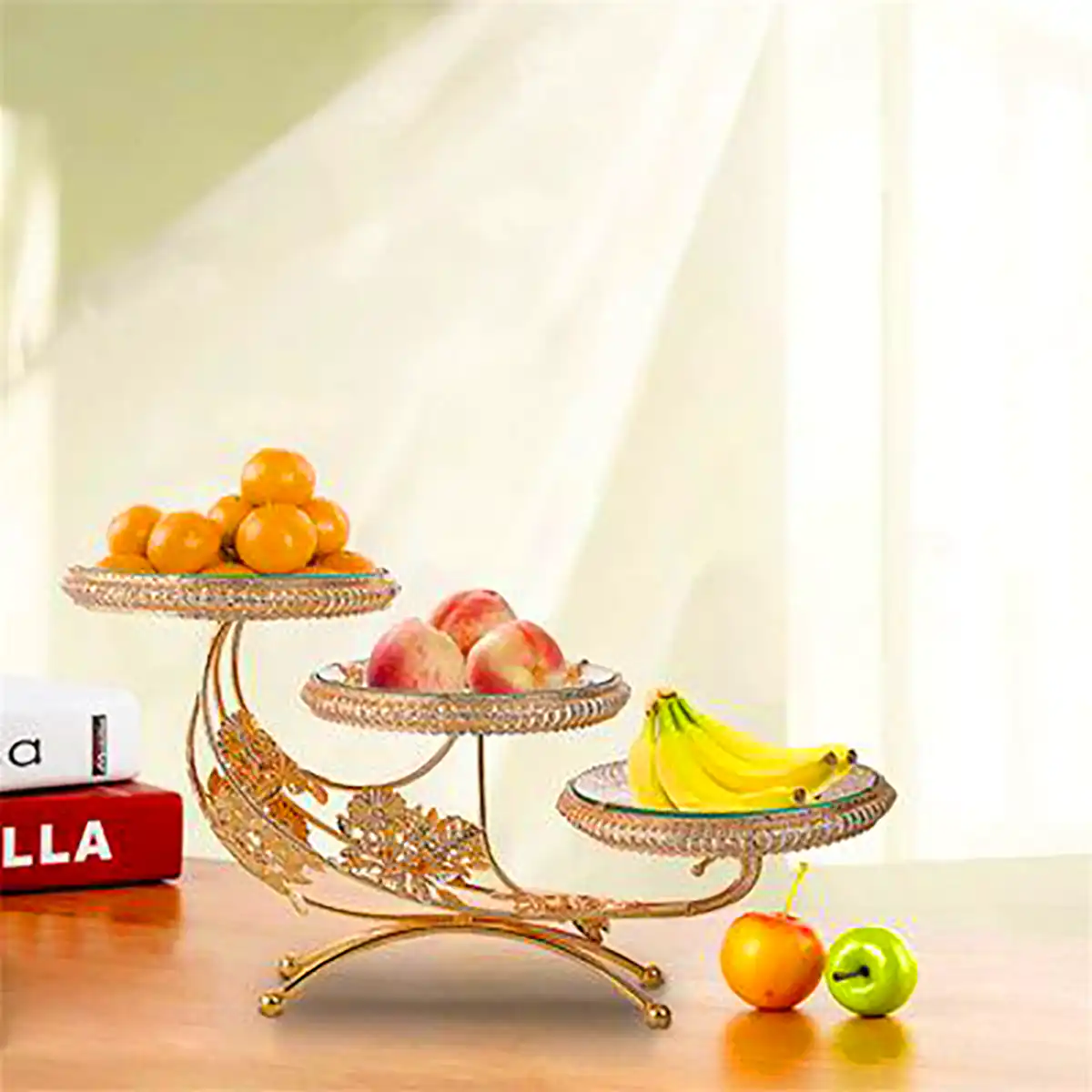 استند میوه فلزی شیک