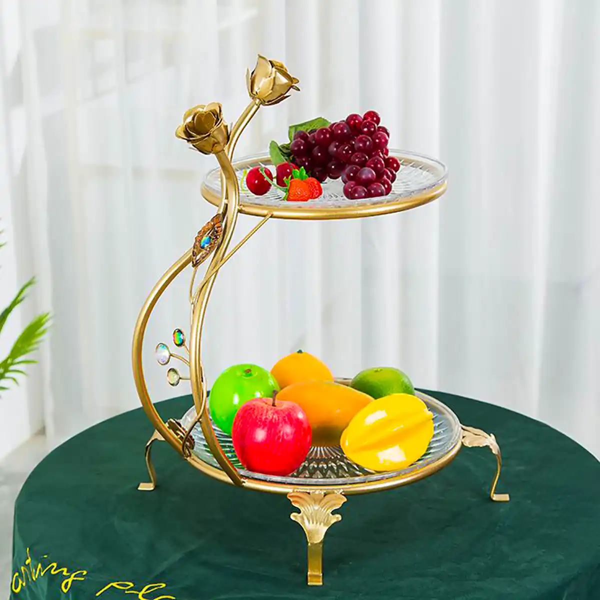استند میوه فلزی شیک