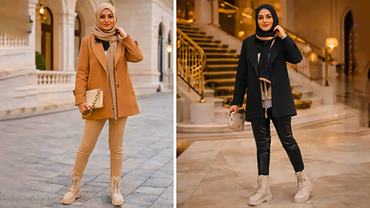 استایل لاکچری شیک و خاص 