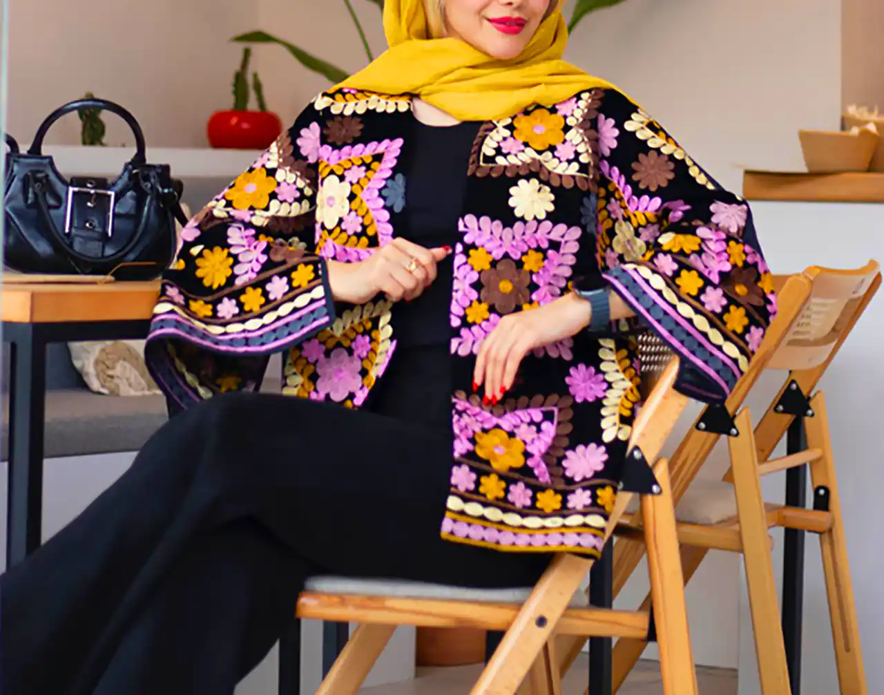 استایل روزمره شیک با مانتو 