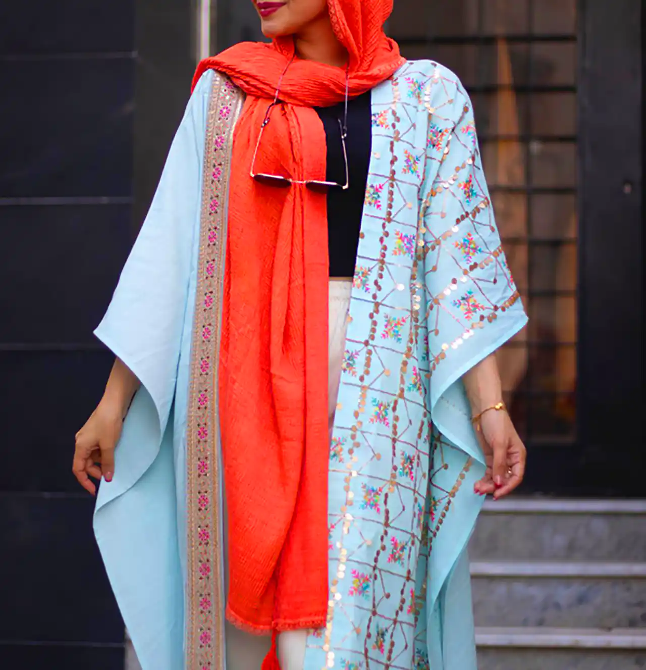 استایل روزمره شیک با مانتو 