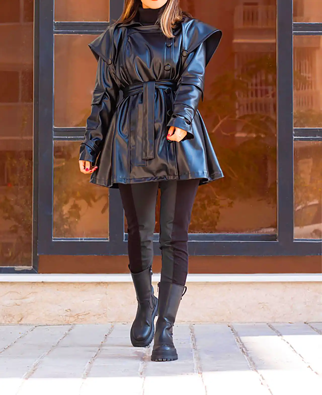 استایل روزمره شیک با مانتو 