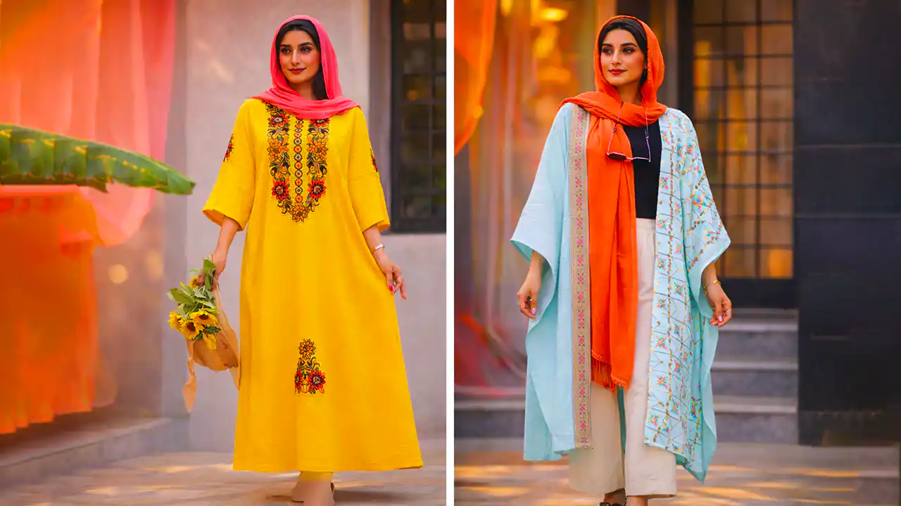 استایل روزمره شیک با مانتو 