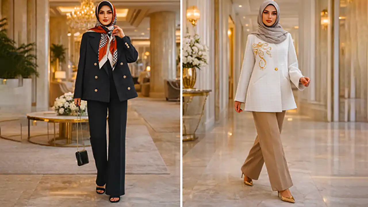 استایل شیک دخترانه ترندی 