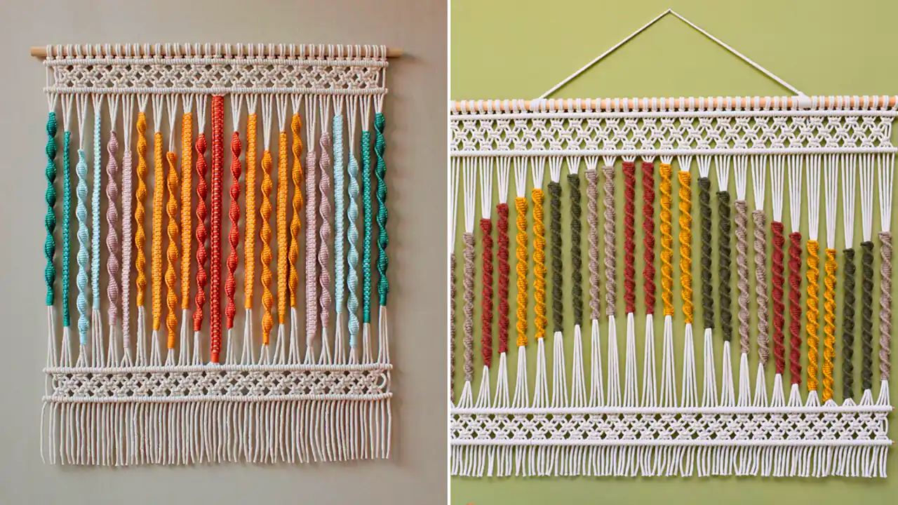 تابلو دیواری بافتنی مدرن