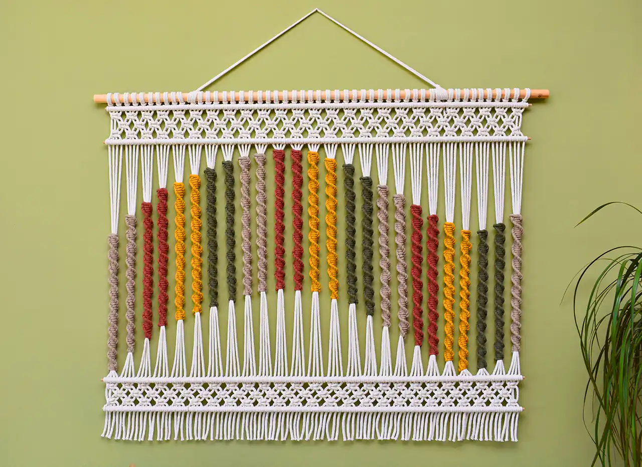 تابلو دیواری بافتنی مدرن