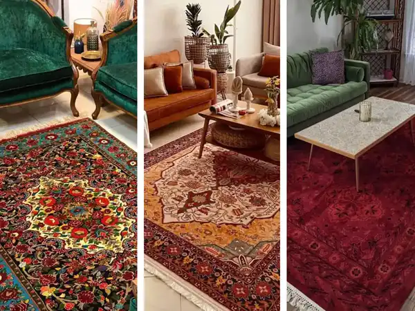 طرح و رنگ فرش های جدید + طرح و رنگ فرش های جدید و دکوراسیونی آنتیک