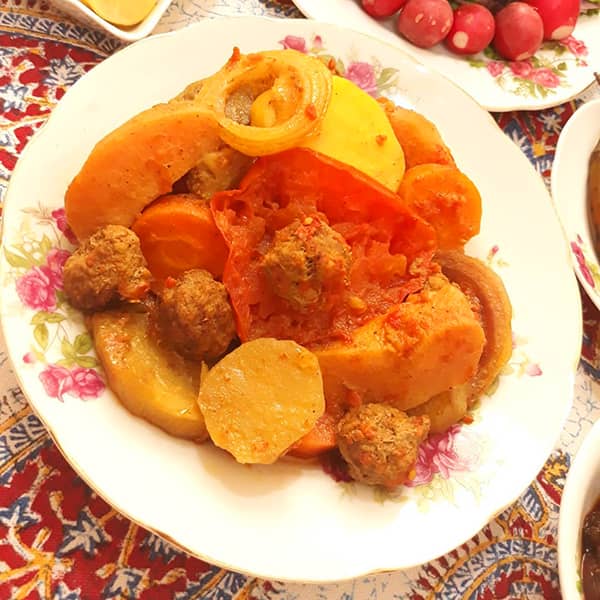 طرز تهیه تاس کباب با گوشت قلقلی ساده به روش خانگی