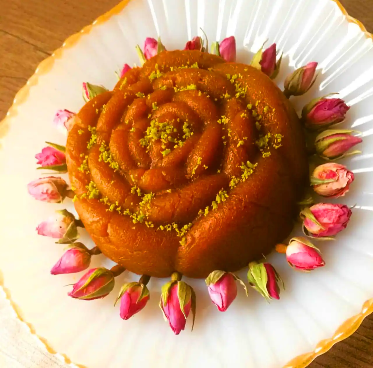 تزئین حلوا حرفه ای و جدید