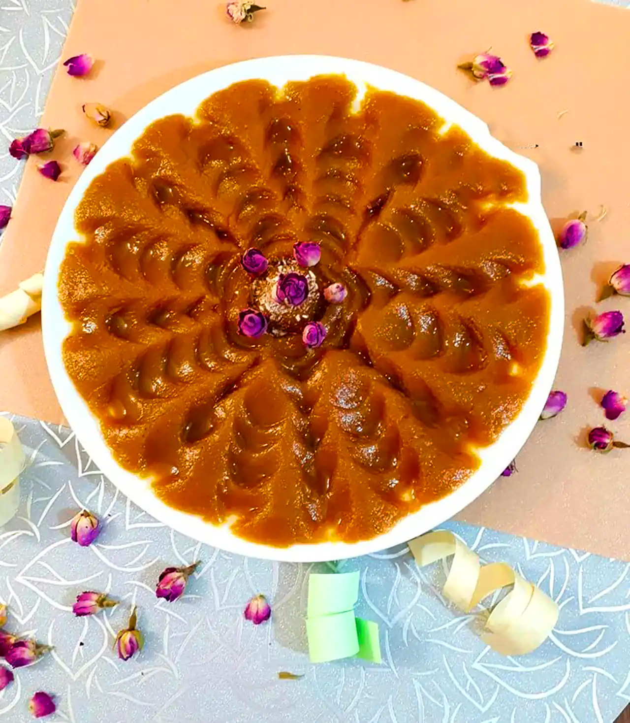 تزئین حلوا حرفه ای و جدید