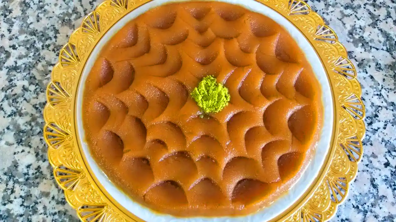 تزئین حلوا حرفه ای و جدید