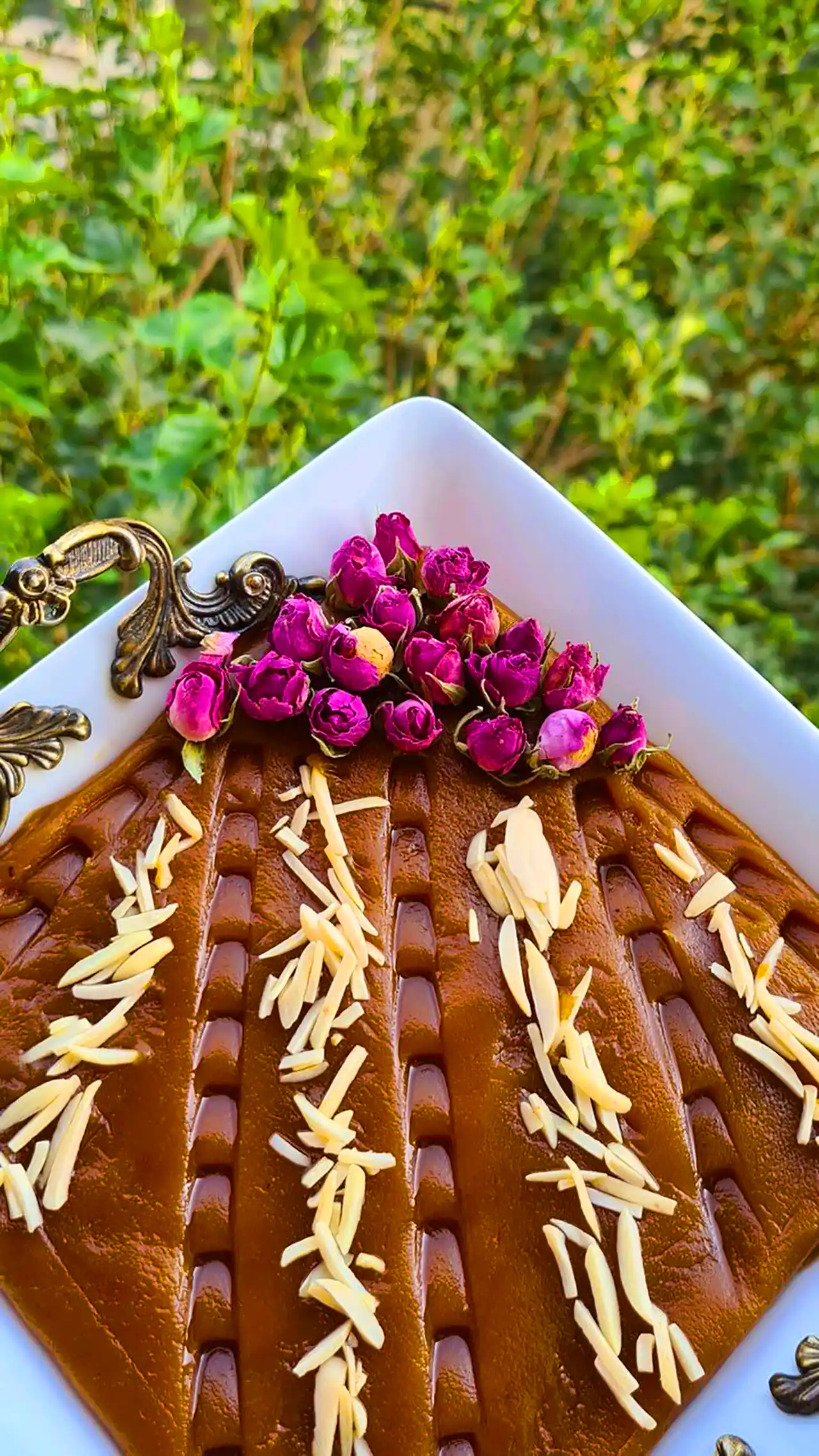 تزئین حلوا حرفه ای و جدید