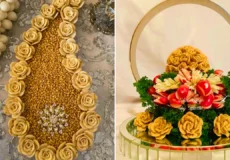 تزئینات شیک سفره عقد