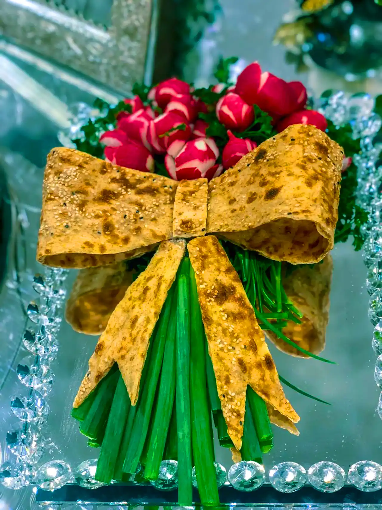 تزئینات شیک سفره عقد