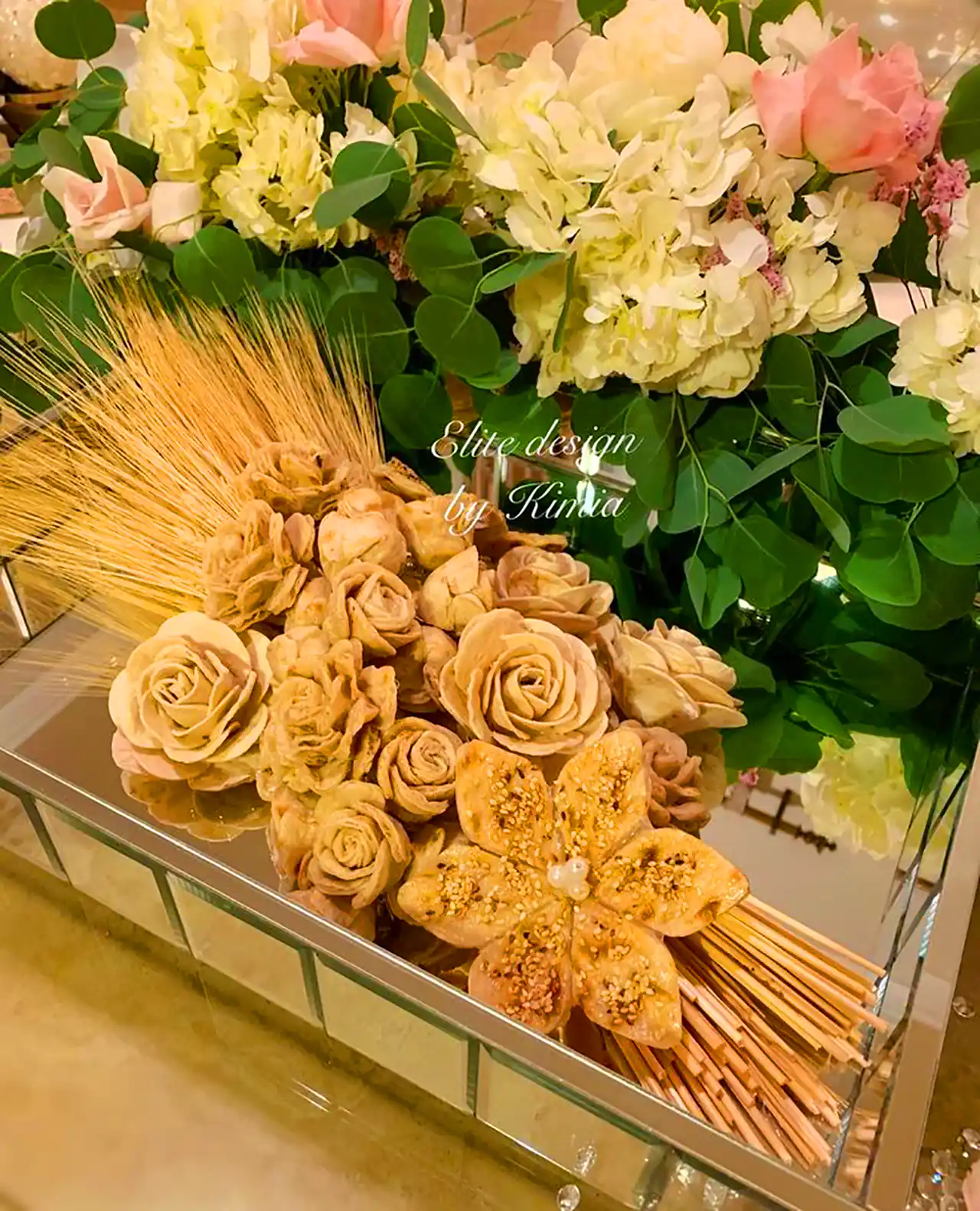 تزئینات شیک سفره عقد