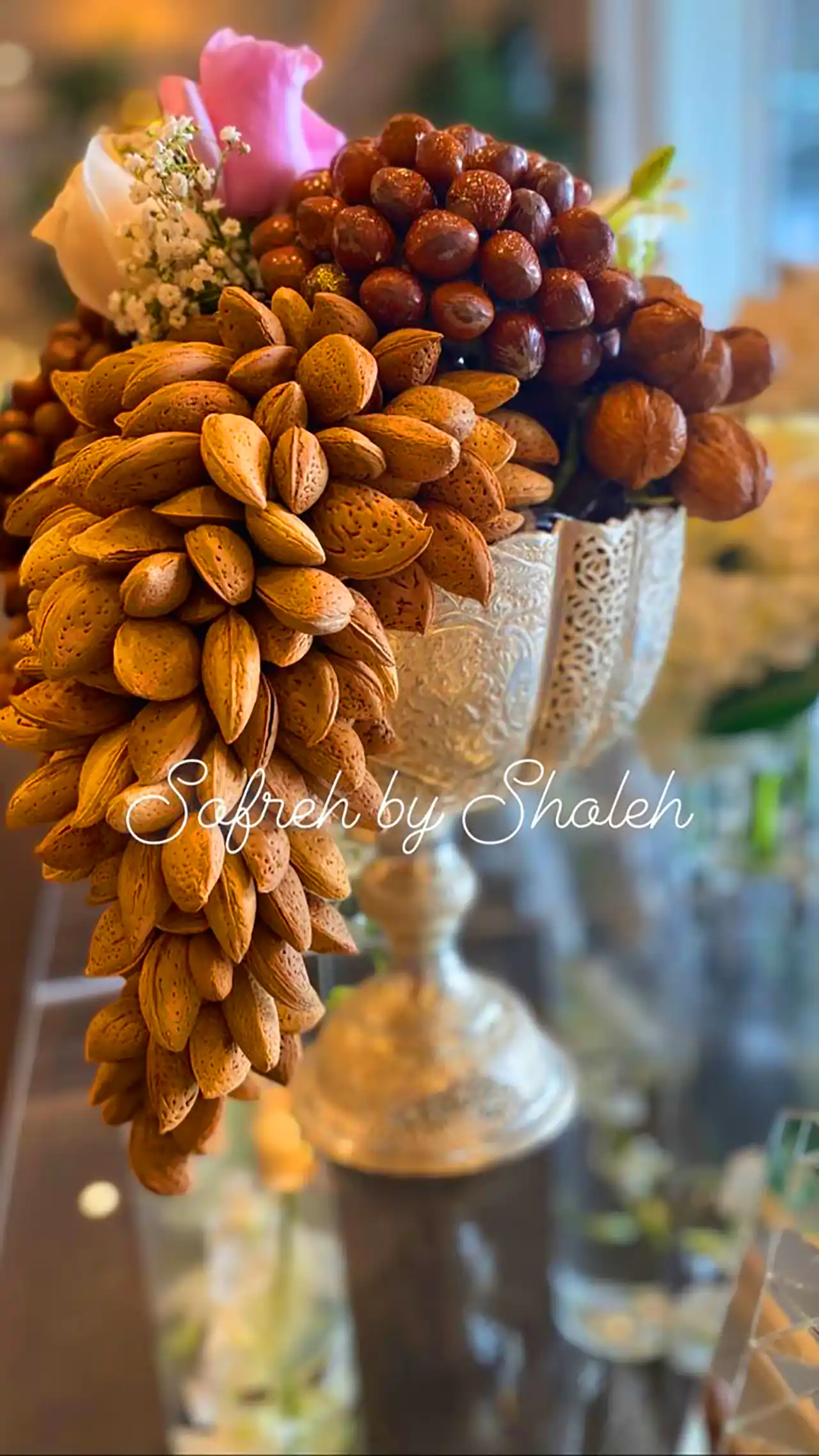 تزئینات شیک سفره عقد