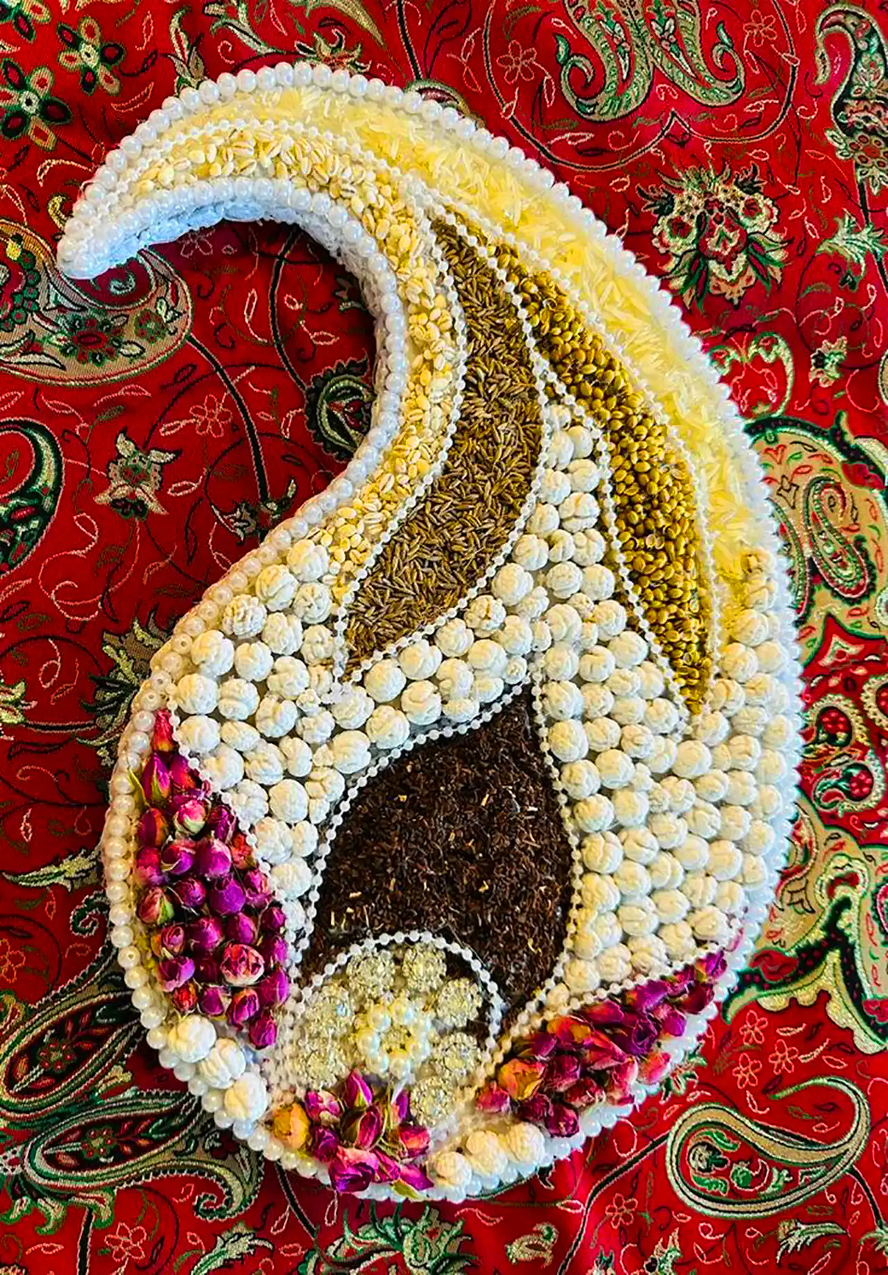 تزئینات شیک سفره عقد