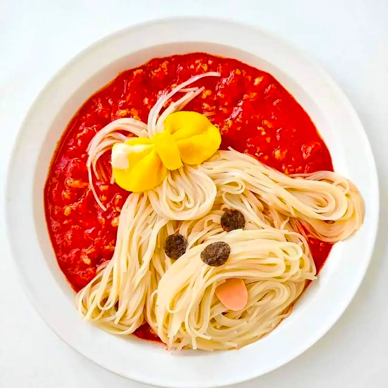 تزیین بشقاب غذای کودک