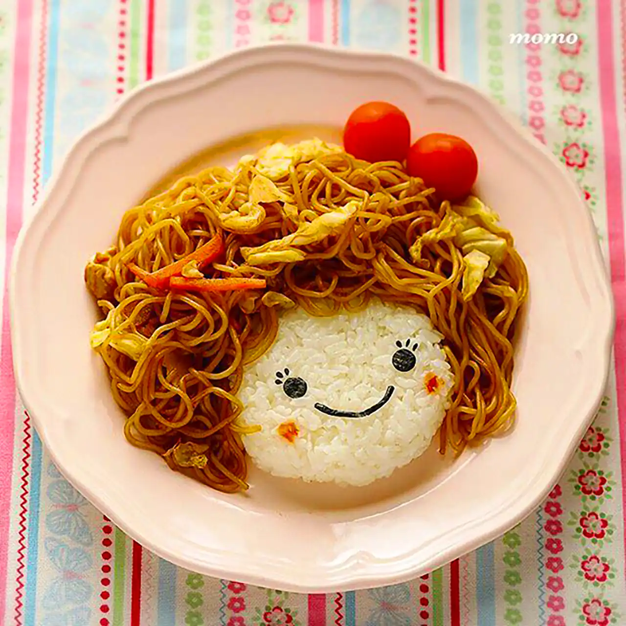 تزیین بشقاب غذای کودک