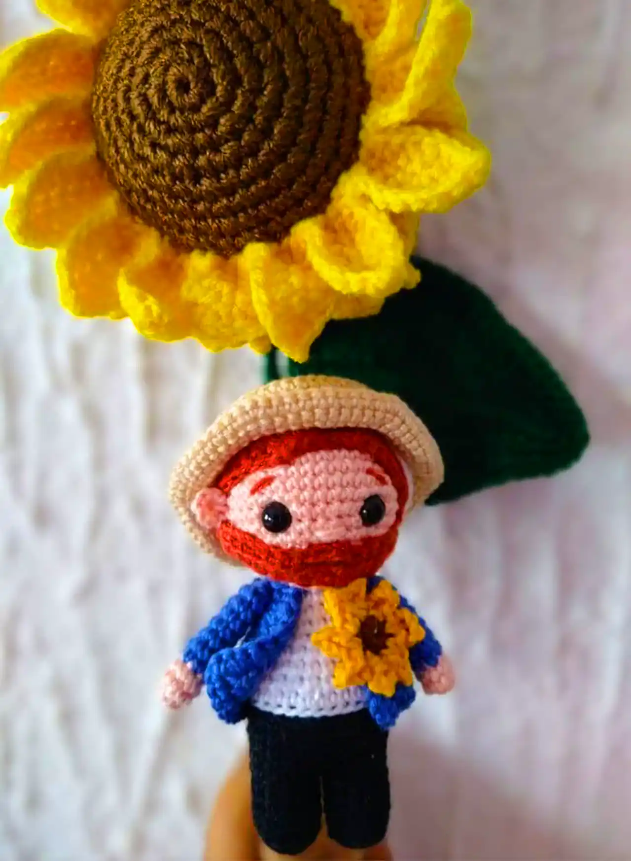 تزئین نمدی رنگارنگ با الهام ون‌گوگ