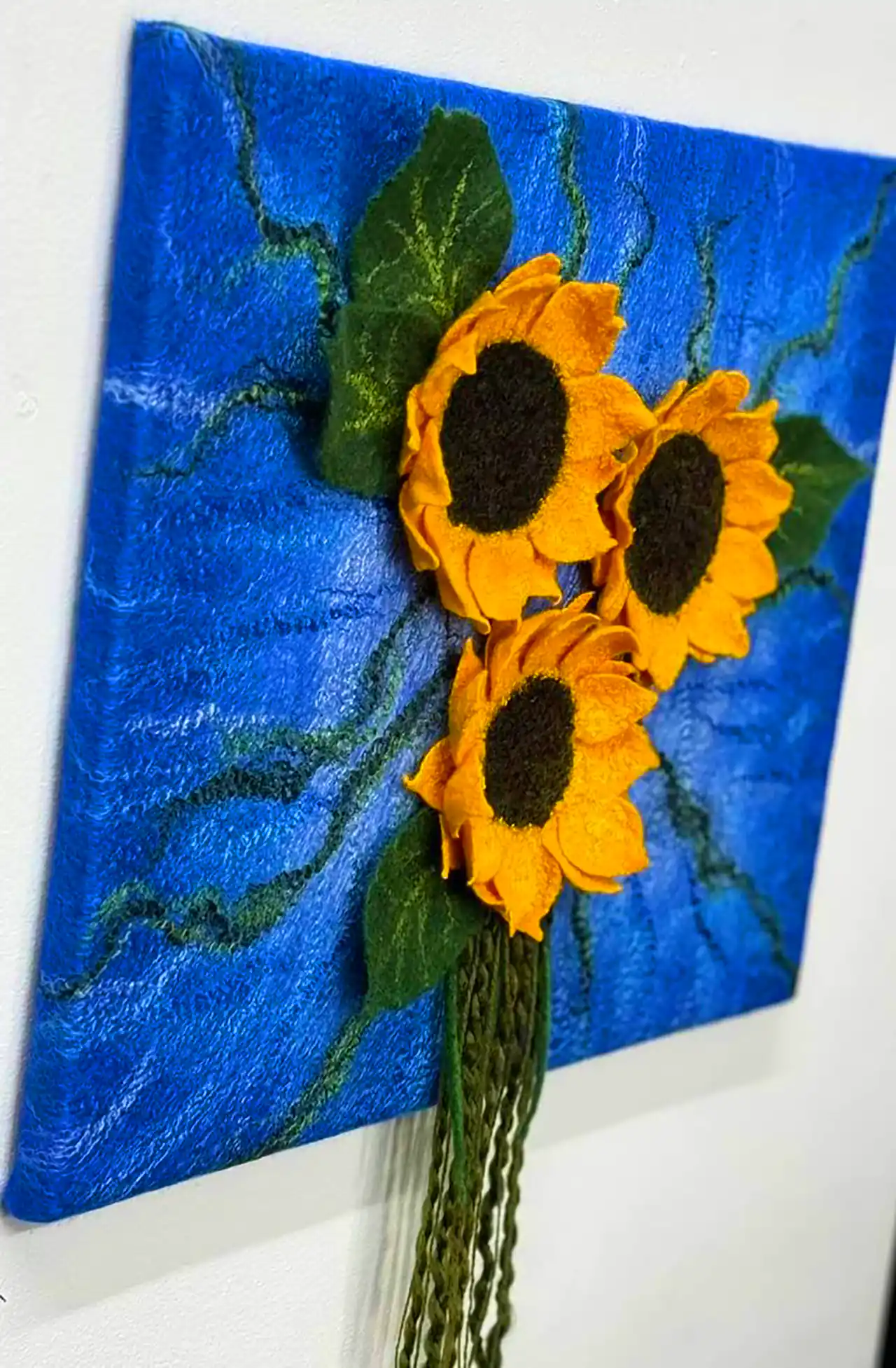 تزئین نمدی رنگارنگ با الهام ون‌گوگ