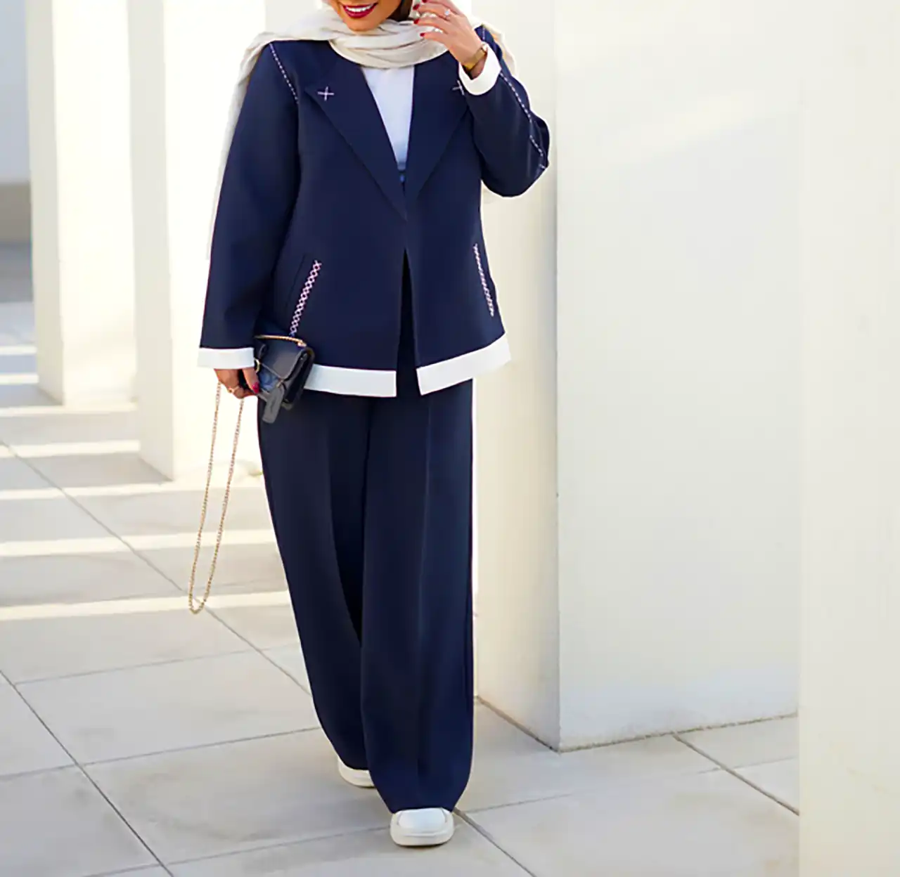 تیپ زنانه مینیمال و مدرن 