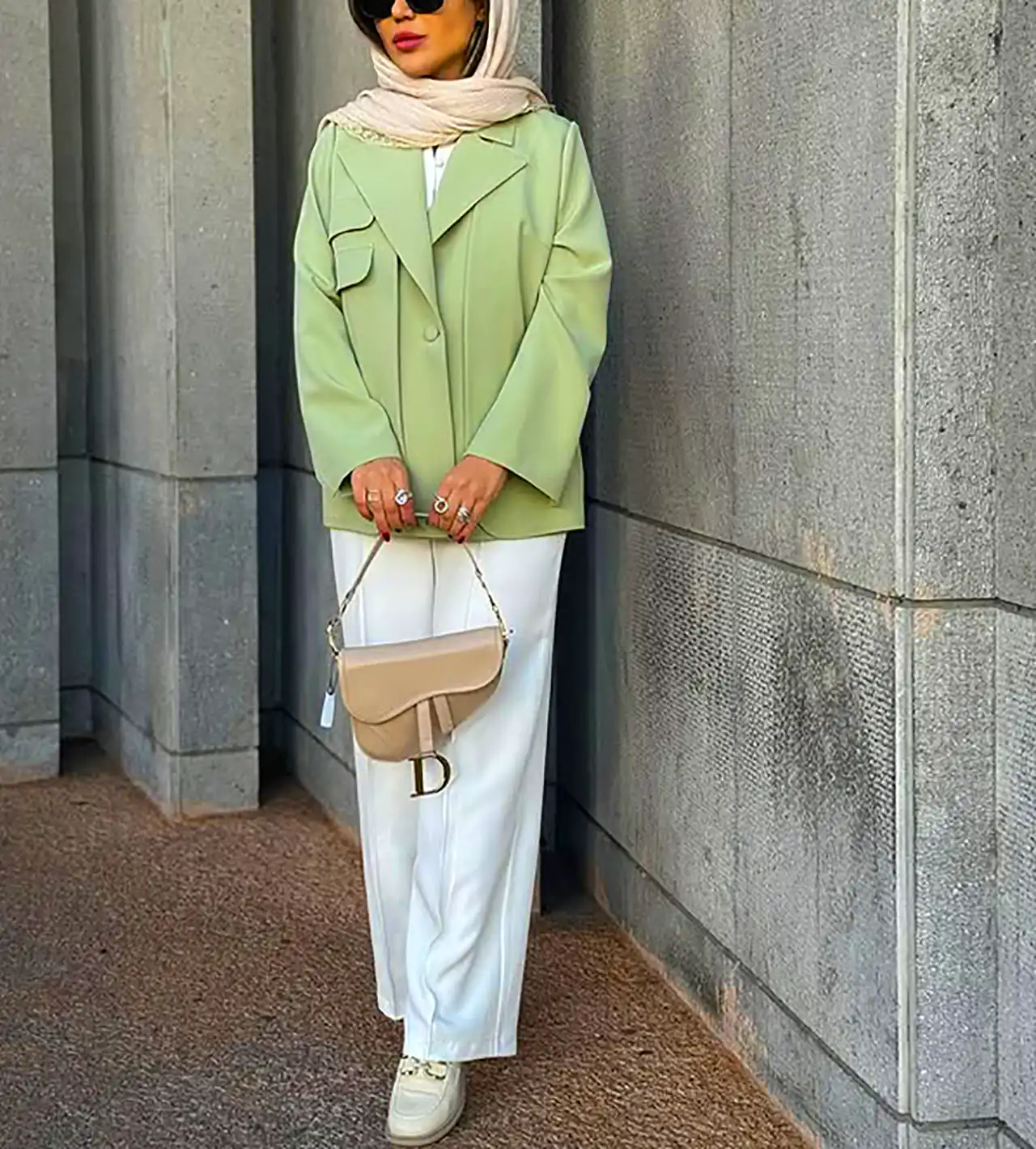 تیپ زنانه مینیمال و مدرن 