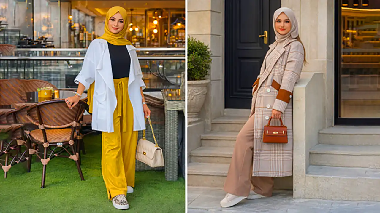 تیپ زنانه مینیمال و مدرن 