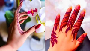 طرح حنا روی دست