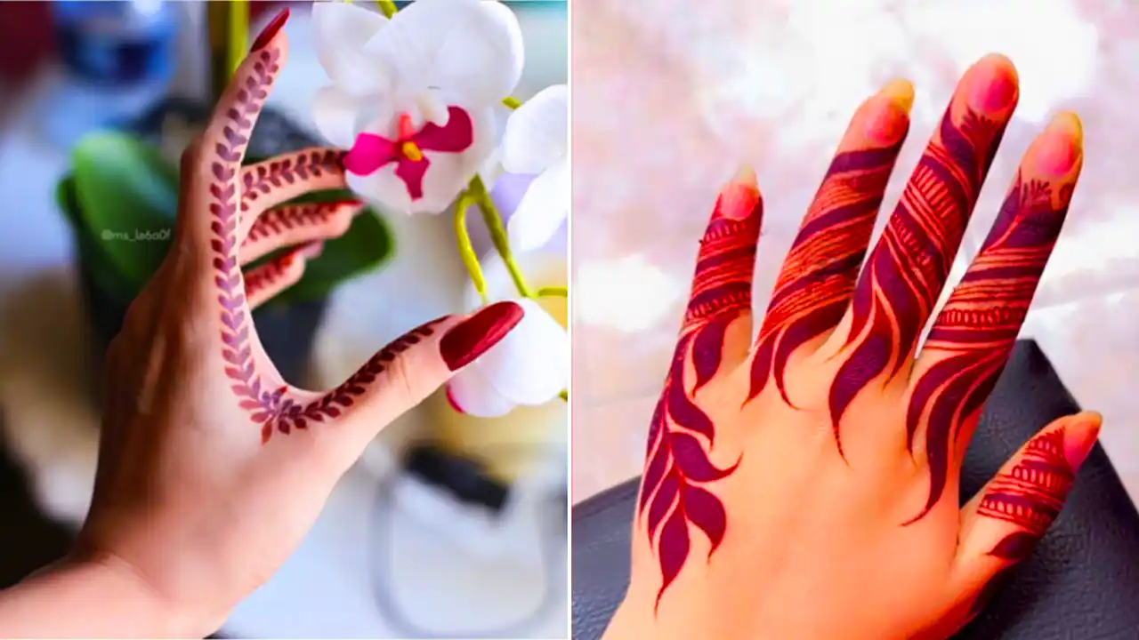 طرح حنا روی دست