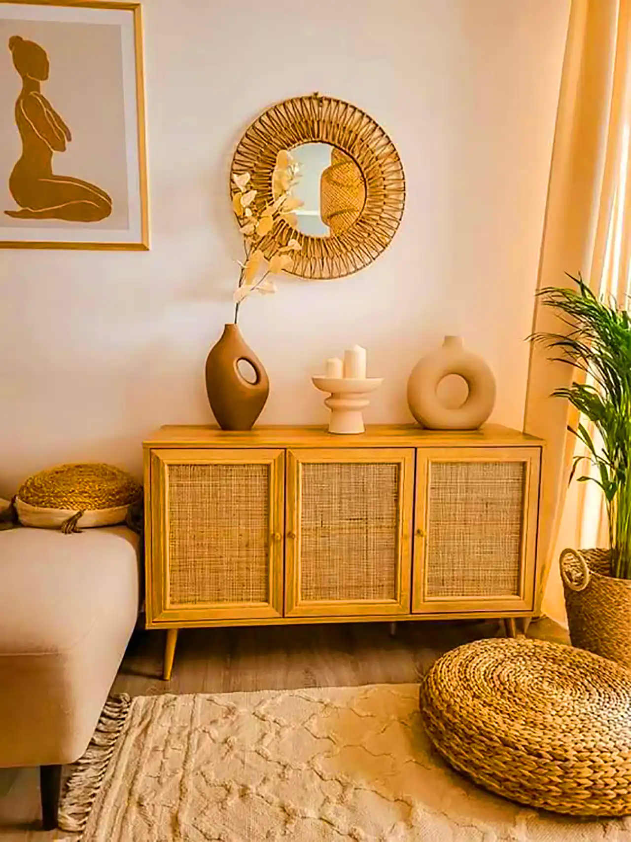 طرح جدید کنسول حصیری 