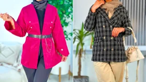 طرح خاص و ساده مانتو زنانه