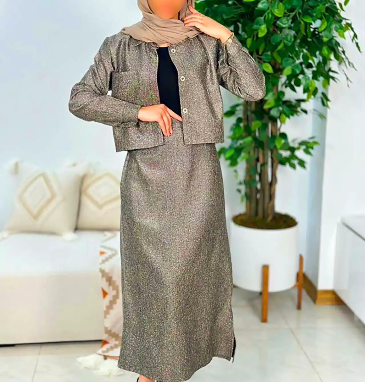 طرح خاص و ساده مانتو زنانه 