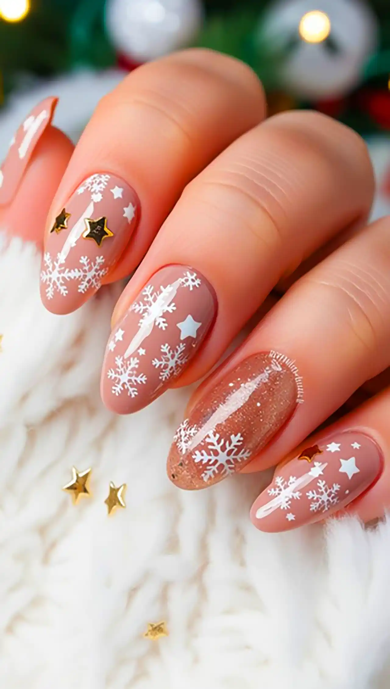 طرح ناخن خوشگل زمستونی 