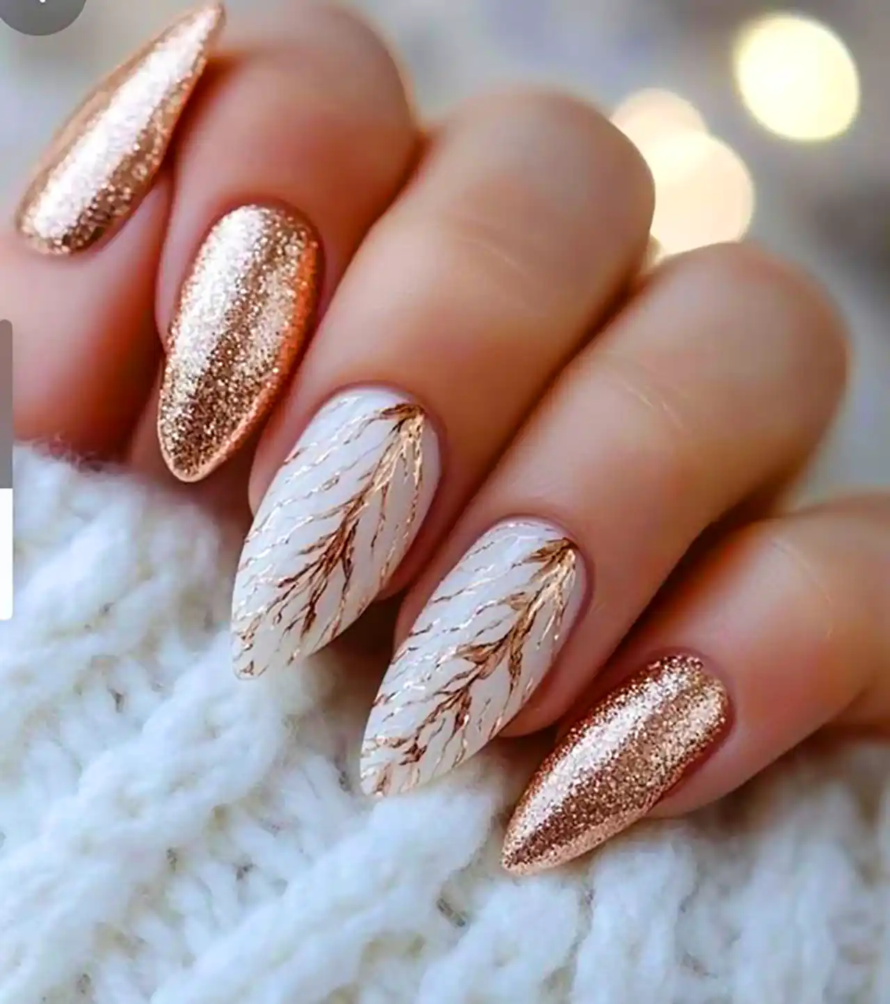 طرح ناخن خوشگل زمستونی 