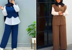 وست شلوار شیک زنانه