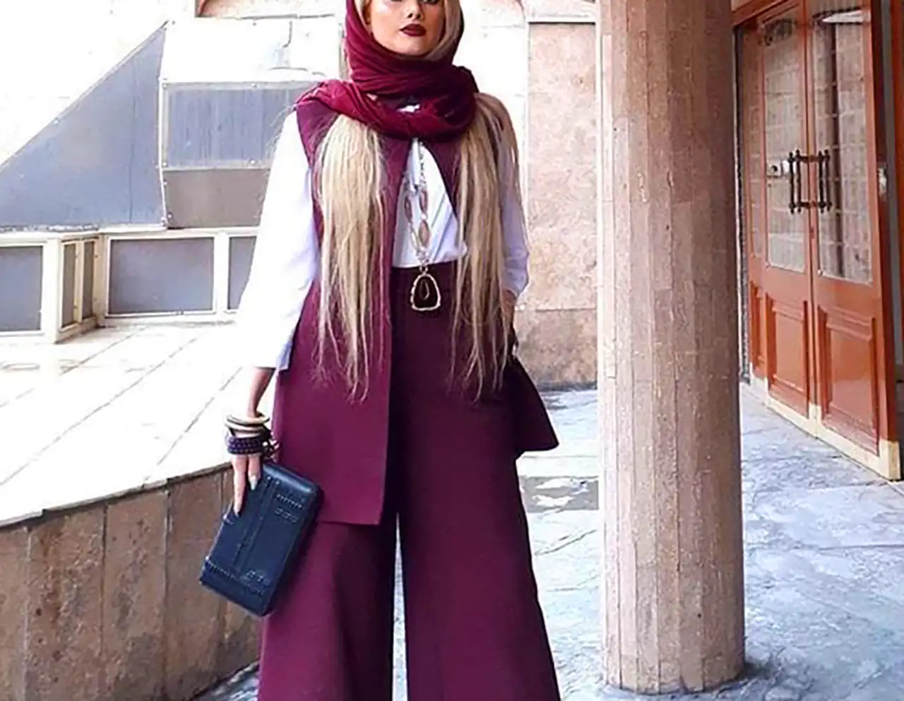 وست شلوار شیک زنانه