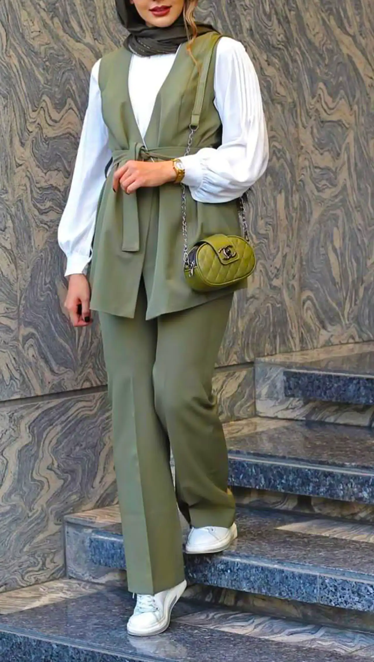 وست شلوار شیک زنانه