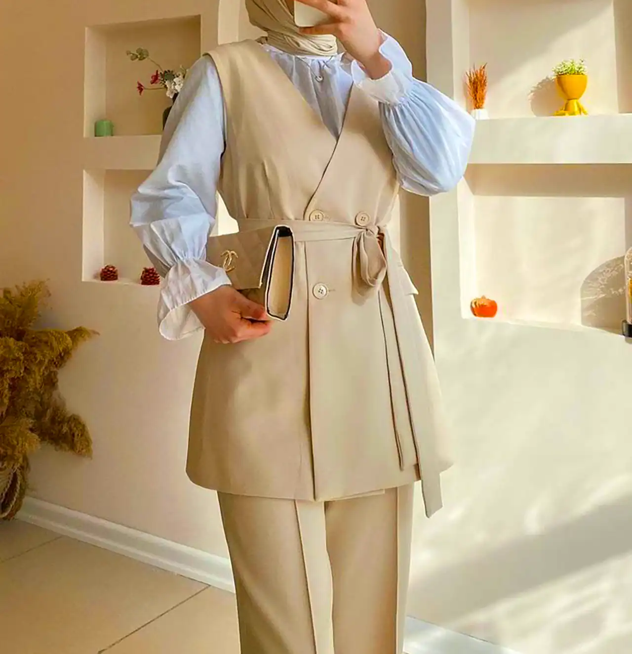 وست شلوار شیک زنانه