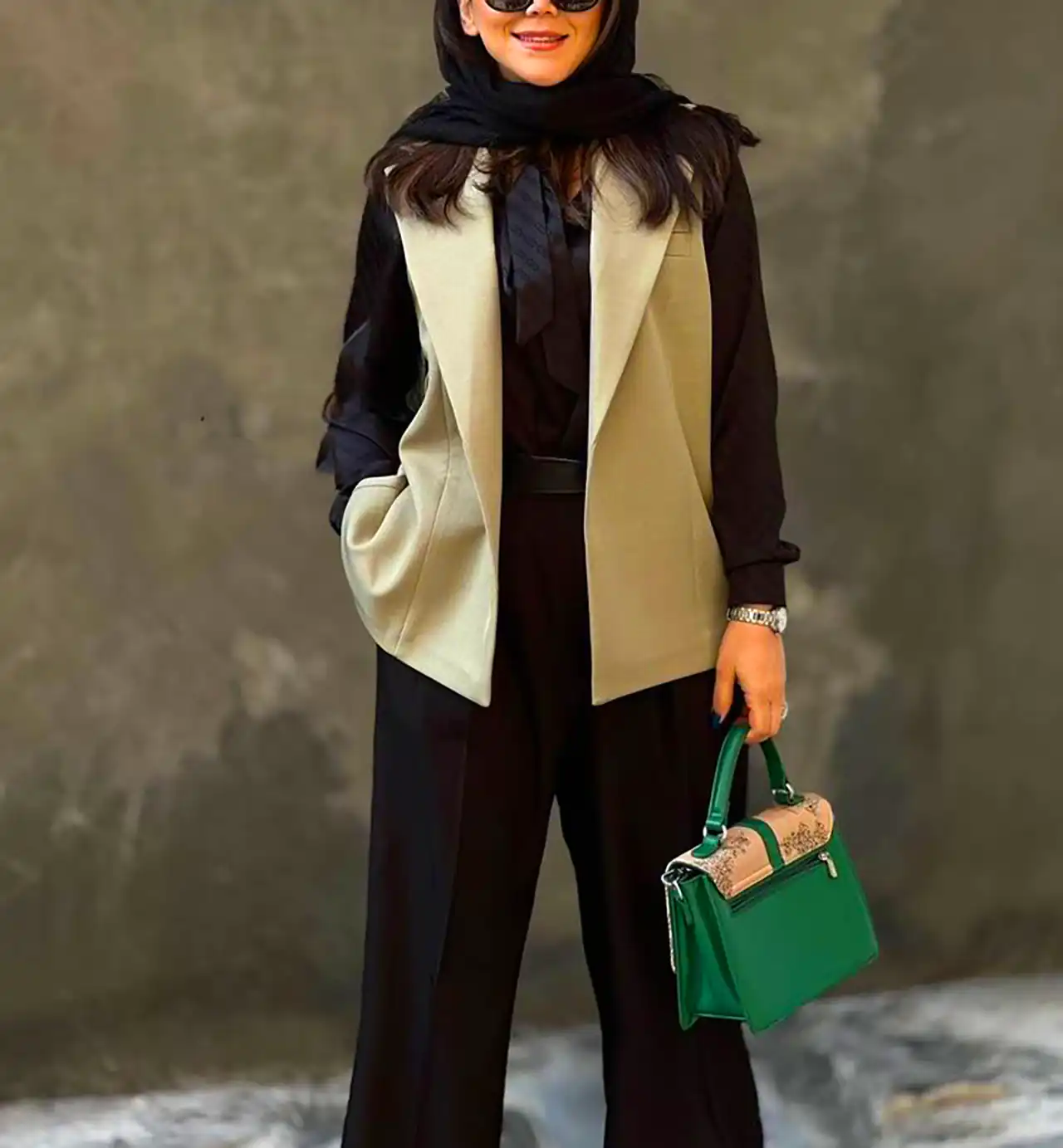 وست شلوار شیک زنانه